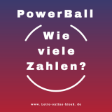 Powerball wie viele Zahlen?