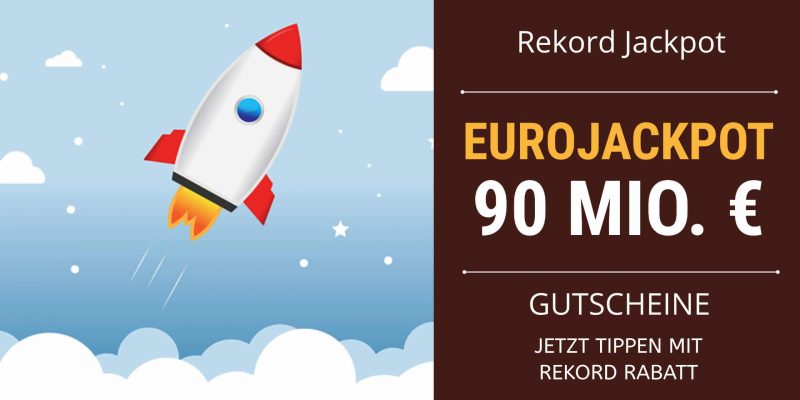 Top: EuroJackpot auf 90 Millionen Rekord hoch